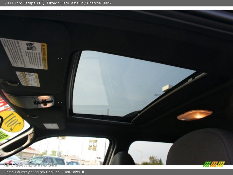 Tuxedo Black Metallic / Charcoal Black 2011 Ford Escape XLT