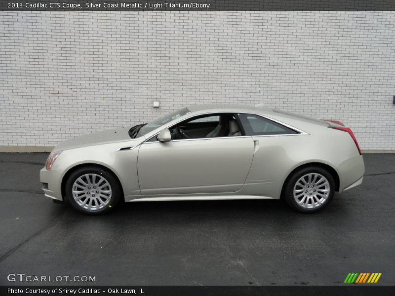  2013 CTS Coupe Silver Coast Metallic