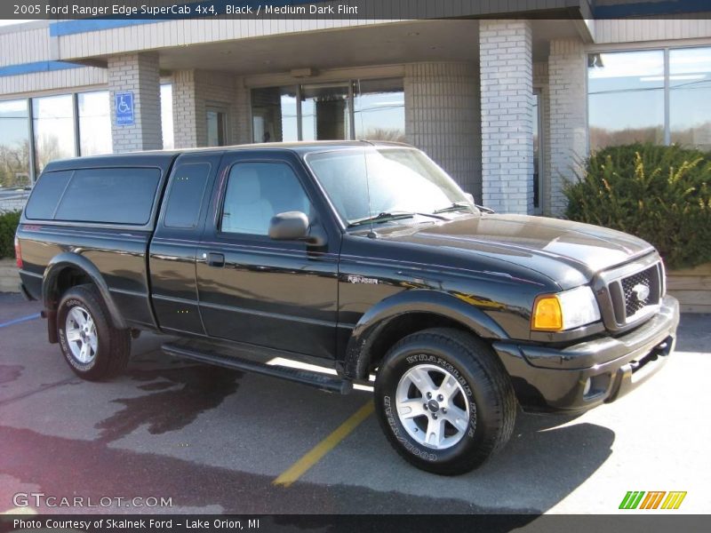 Black / Medium Dark Flint 2005 Ford Ranger Edge SuperCab 4x4