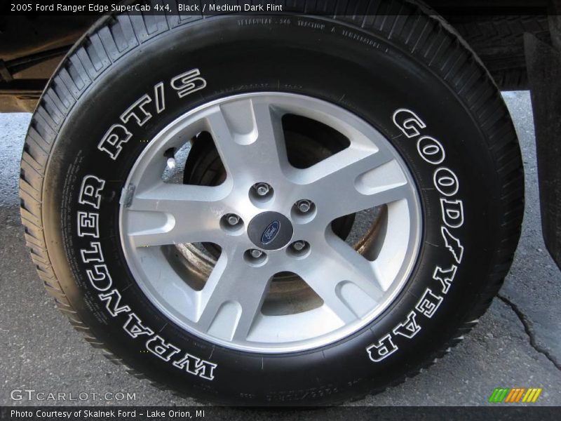 Black / Medium Dark Flint 2005 Ford Ranger Edge SuperCab 4x4