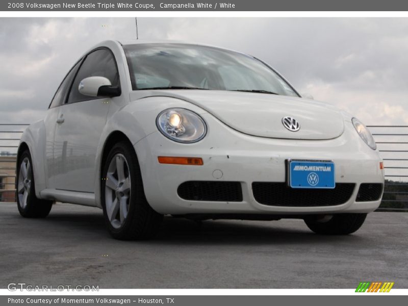 Campanella White / White 2008 Volkswagen New Beetle Triple White Coupe