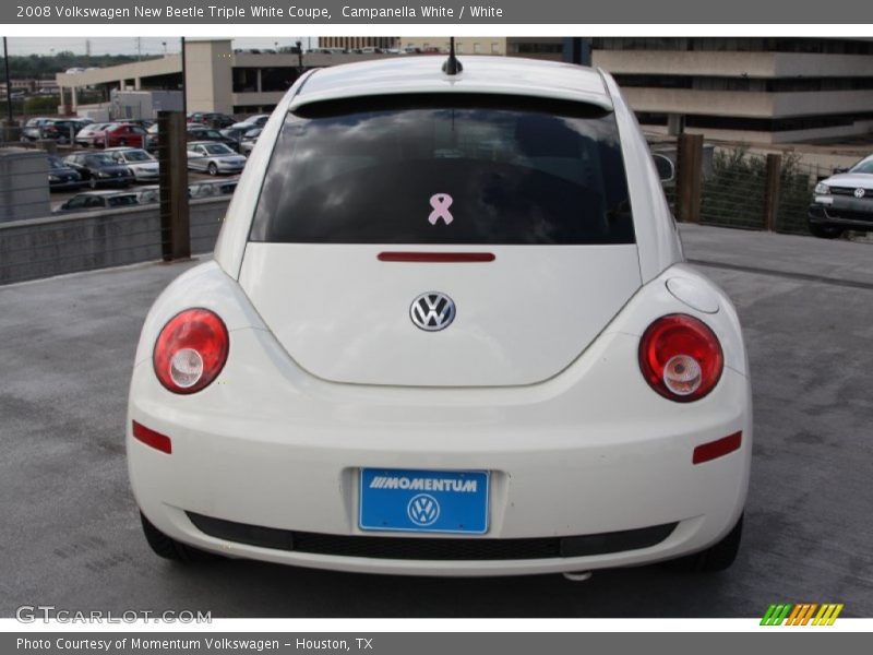 Campanella White / White 2008 Volkswagen New Beetle Triple White Coupe