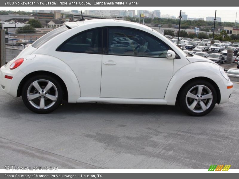 Campanella White / White 2008 Volkswagen New Beetle Triple White Coupe