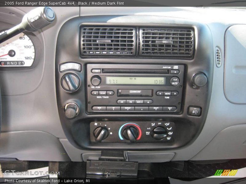 Black / Medium Dark Flint 2005 Ford Ranger Edge SuperCab 4x4