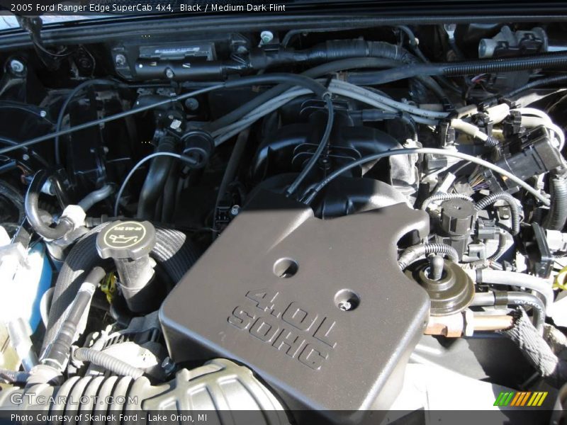 Black / Medium Dark Flint 2005 Ford Ranger Edge SuperCab 4x4
