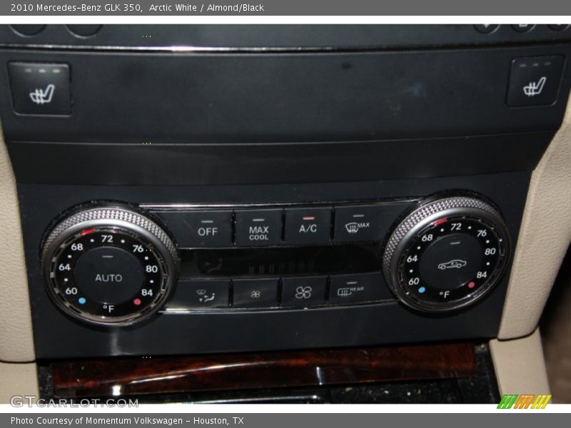 Arctic White / Almond/Black 2010 Mercedes-Benz GLK 350