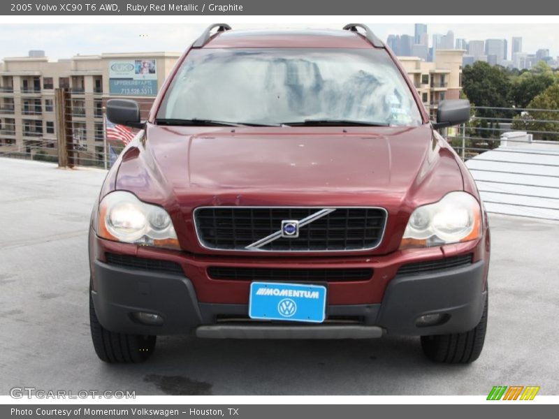 Ruby Red Metallic / Graphite 2005 Volvo XC90 T6 AWD