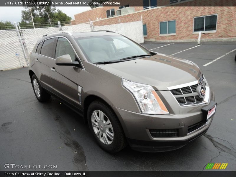 Mocha Steel Metallic / Shale/Brownstone 2012 Cadillac SRX Luxury