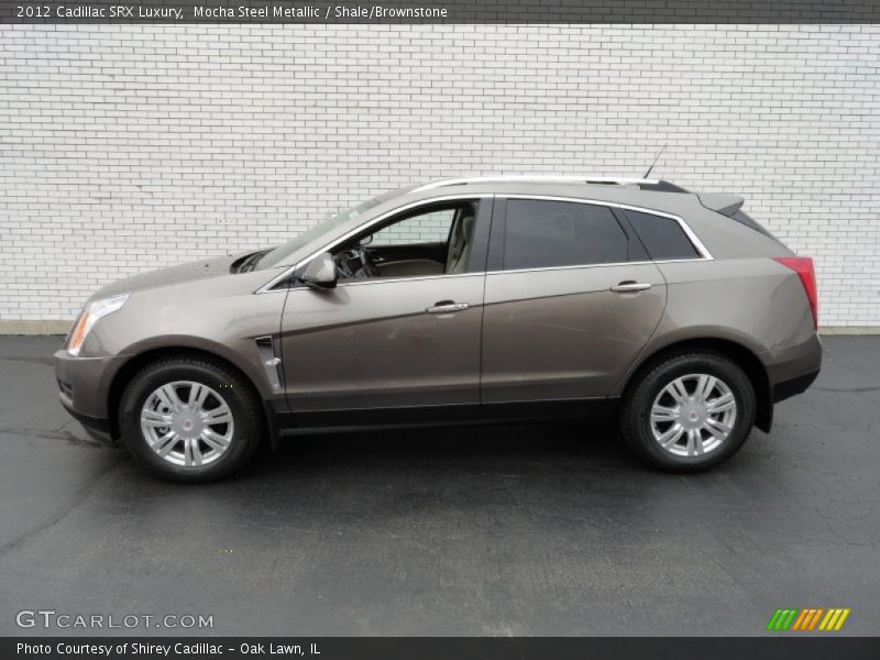 Mocha Steel Metallic / Shale/Brownstone 2012 Cadillac SRX Luxury