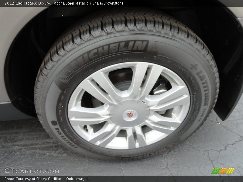Mocha Steel Metallic / Shale/Brownstone 2012 Cadillac SRX Luxury