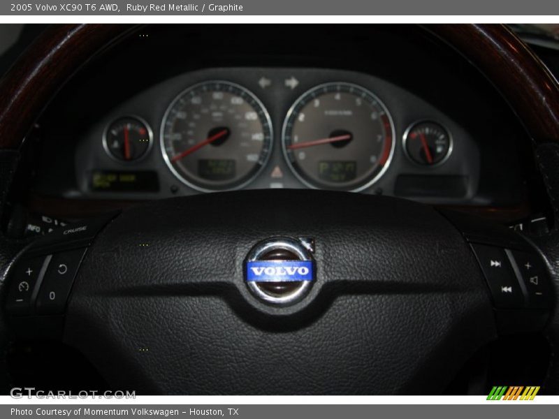 Ruby Red Metallic / Graphite 2005 Volvo XC90 T6 AWD
