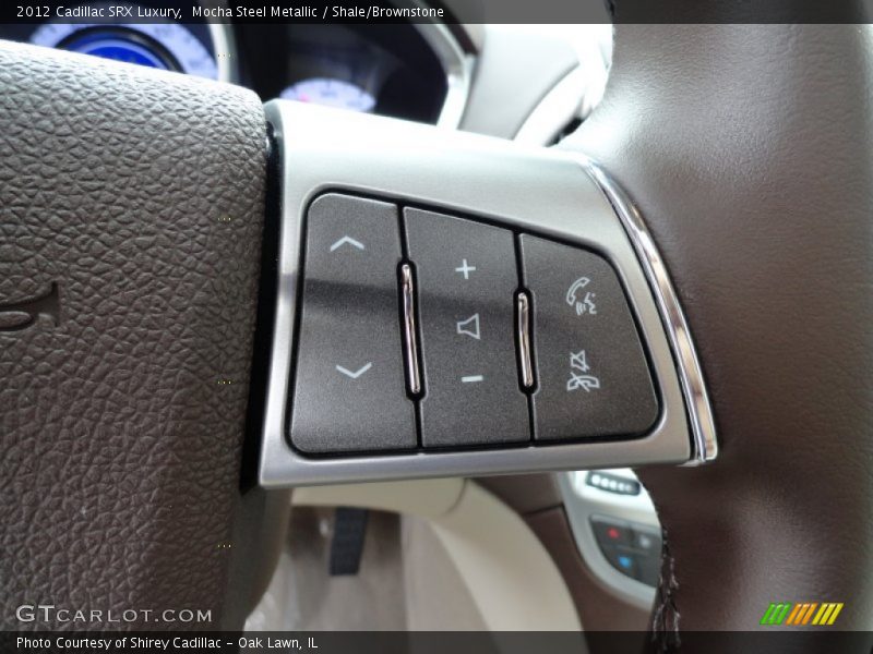 Mocha Steel Metallic / Shale/Brownstone 2012 Cadillac SRX Luxury