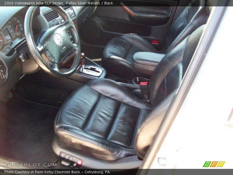  2003 Jetta GLX Sedan Black Interior