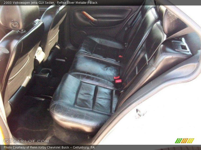 Rear Seat of 2003 Jetta GLX Sedan