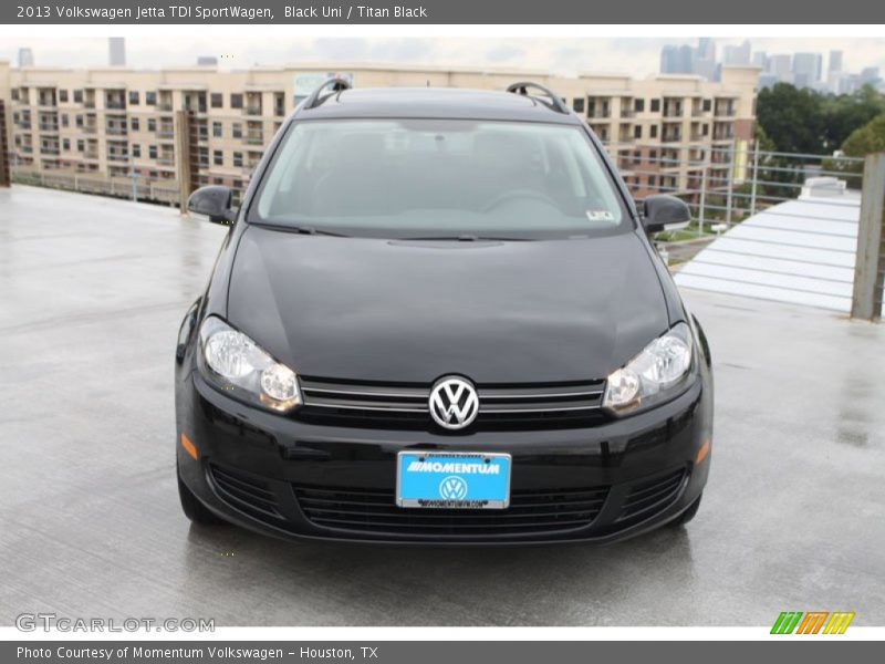 Black Uni / Titan Black 2013 Volkswagen Jetta TDI SportWagen