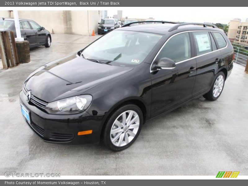 Black Uni / Titan Black 2013 Volkswagen Jetta TDI SportWagen