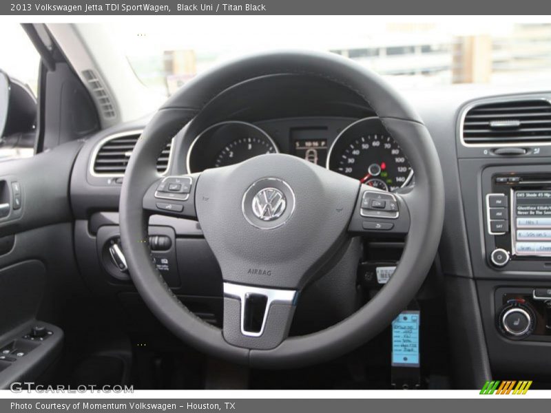 Black Uni / Titan Black 2013 Volkswagen Jetta TDI SportWagen