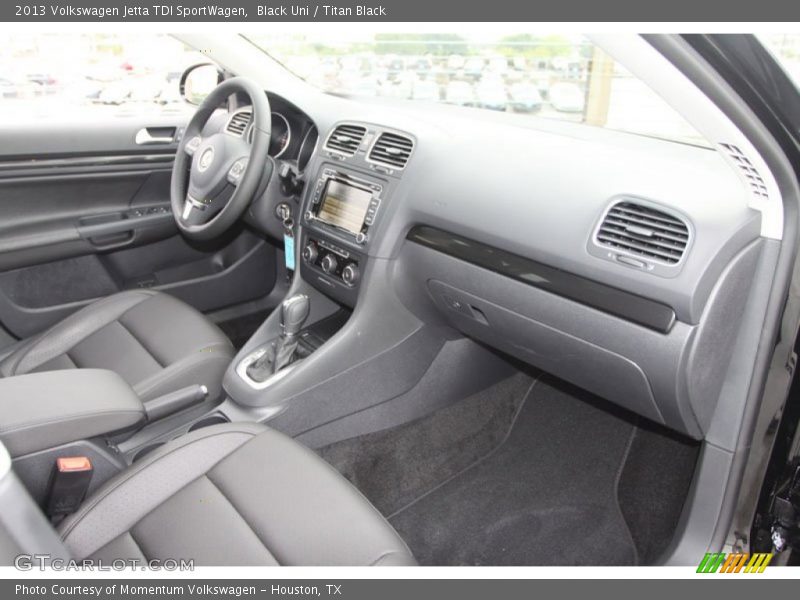 Black Uni / Titan Black 2013 Volkswagen Jetta TDI SportWagen
