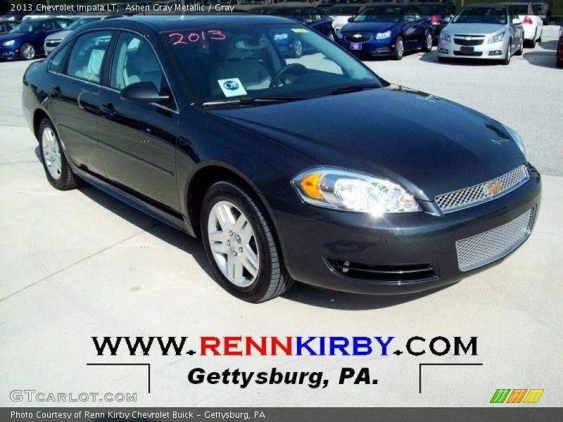 Ashen Gray Metallic / Gray 2013 Chevrolet Impala LT
