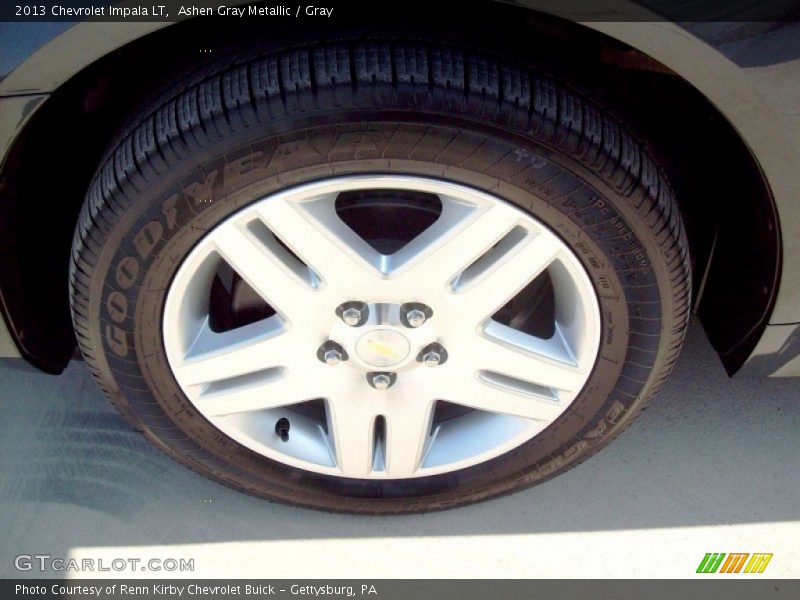 Ashen Gray Metallic / Gray 2013 Chevrolet Impala LT