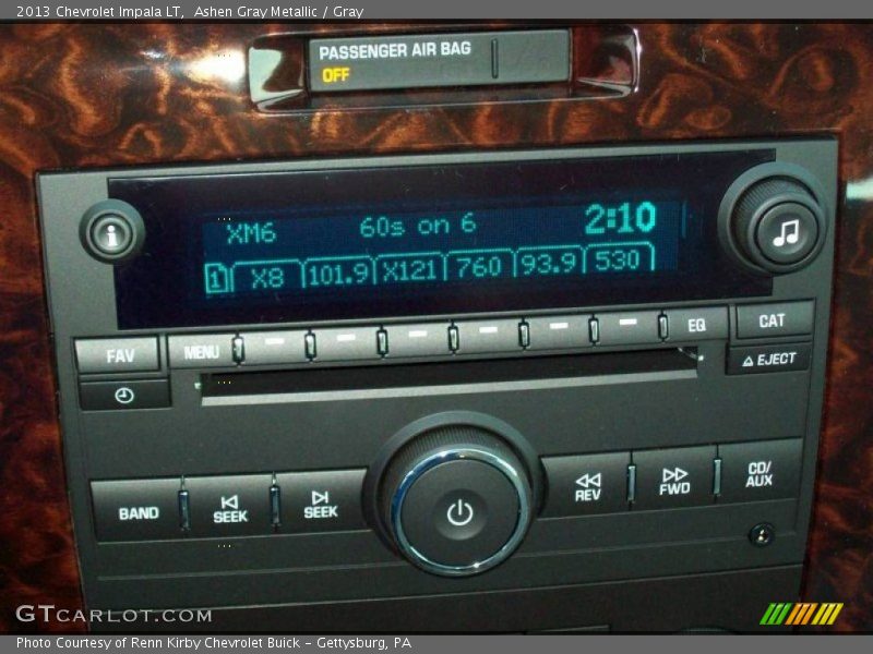 Audio System of 2013 Impala LT