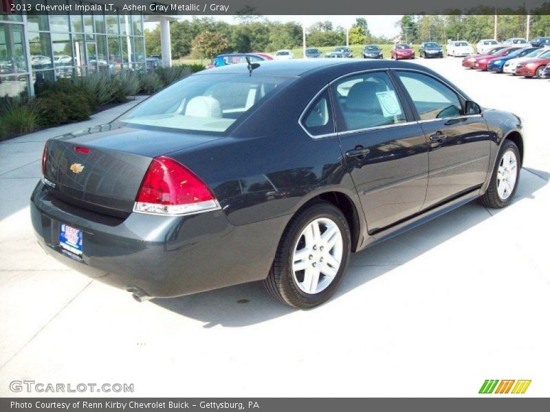 Ashen Gray Metallic / Gray 2013 Chevrolet Impala LT