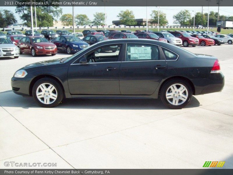 Ashen Gray Metallic / Gray 2013 Chevrolet Impala LT