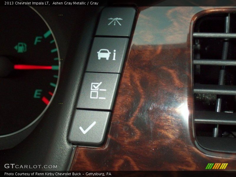 Ashen Gray Metallic / Gray 2013 Chevrolet Impala LT