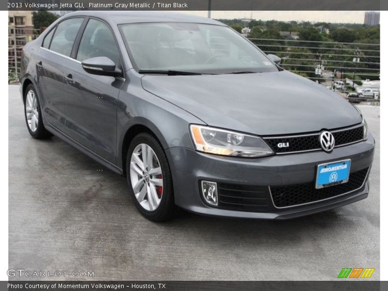 Platinum Gray Metallic / Titan Black 2013 Volkswagen Jetta GLI