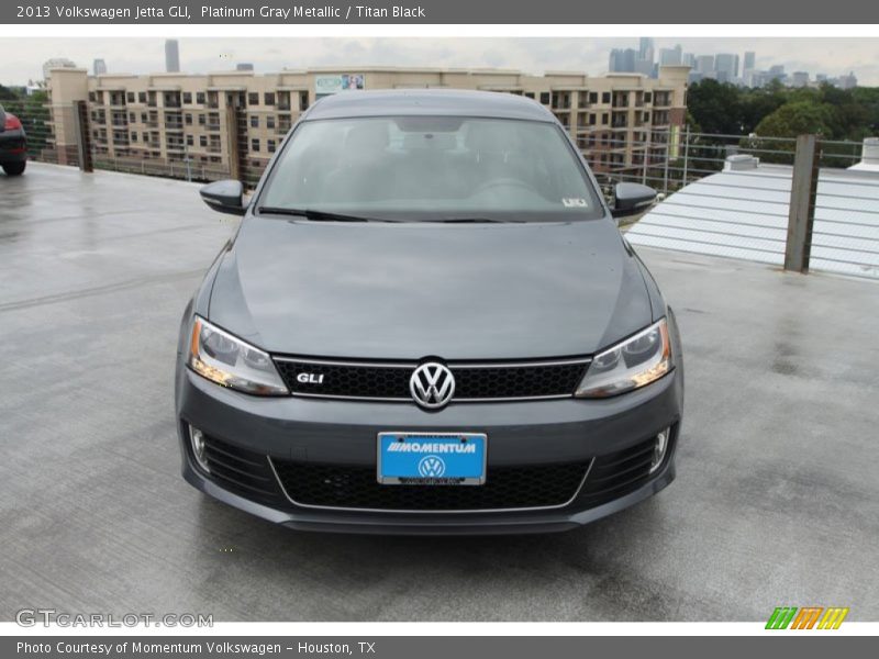 Platinum Gray Metallic / Titan Black 2013 Volkswagen Jetta GLI