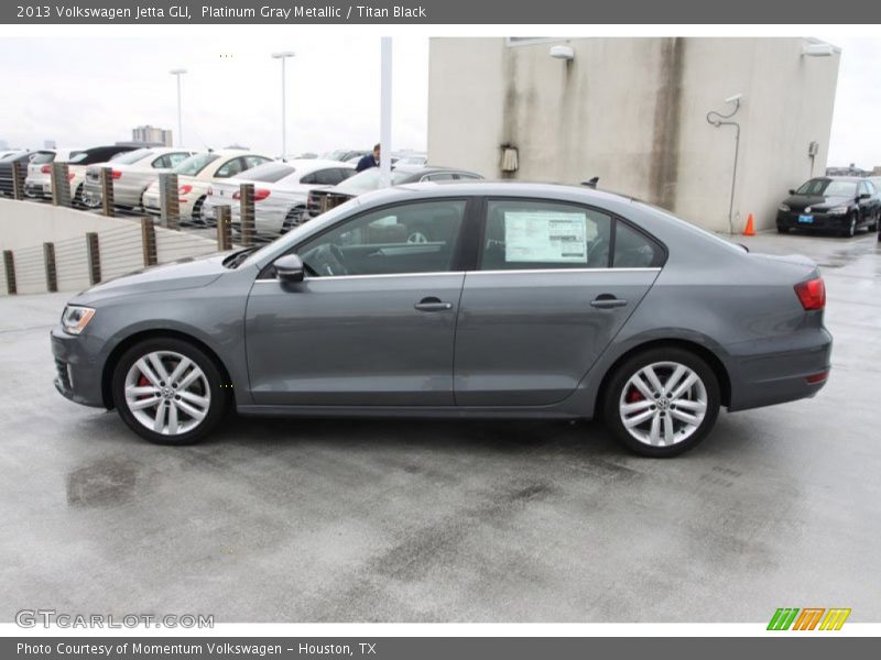 Platinum Gray Metallic / Titan Black 2013 Volkswagen Jetta GLI