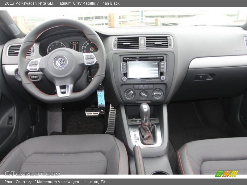 Platinum Gray Metallic / Titan Black 2013 Volkswagen Jetta GLI