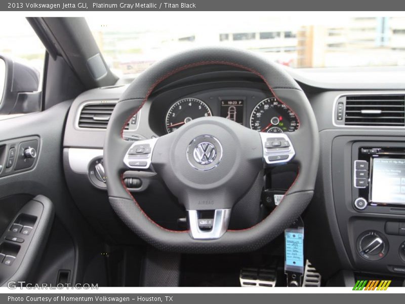 Platinum Gray Metallic / Titan Black 2013 Volkswagen Jetta GLI