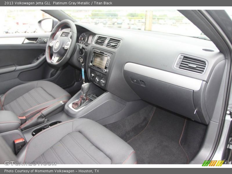 Platinum Gray Metallic / Titan Black 2013 Volkswagen Jetta GLI