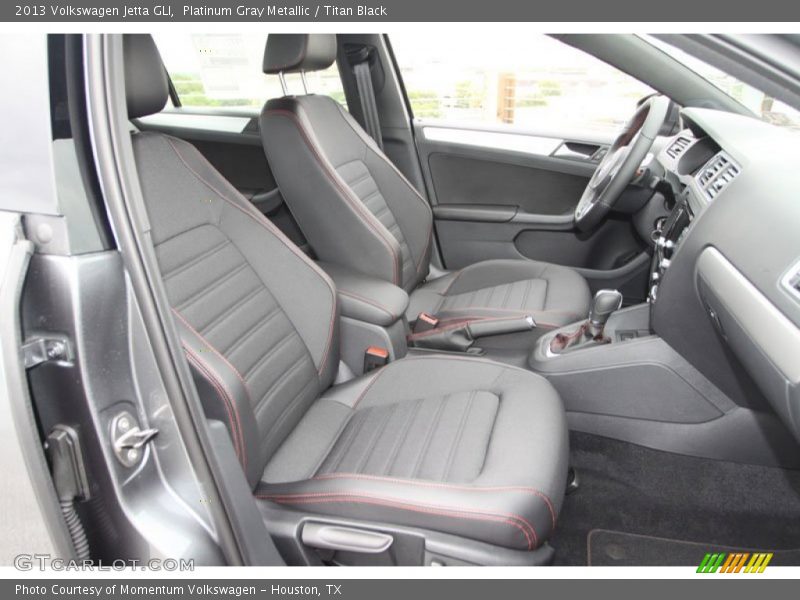 Platinum Gray Metallic / Titan Black 2013 Volkswagen Jetta GLI