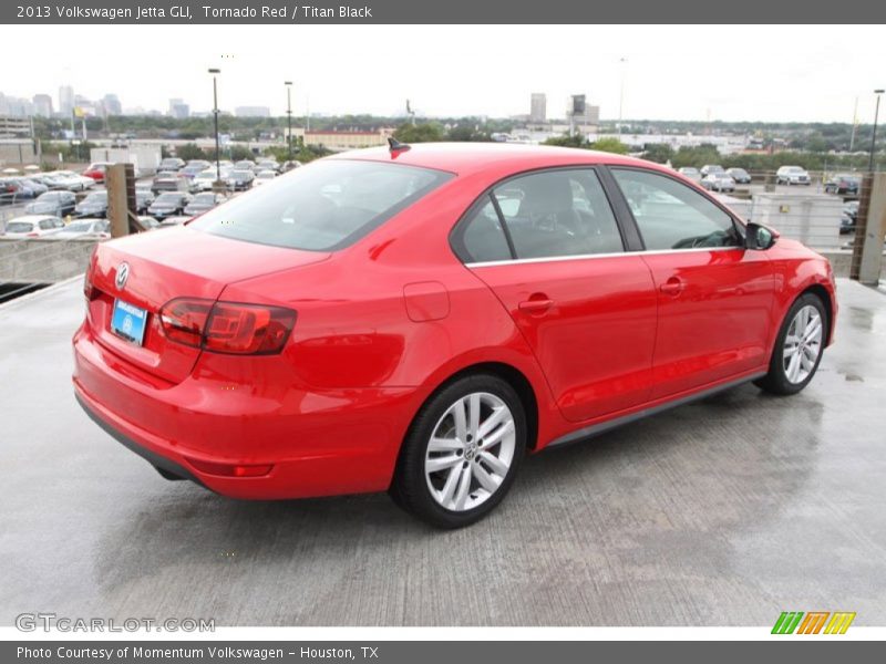 Tornado Red / Titan Black 2013 Volkswagen Jetta GLI