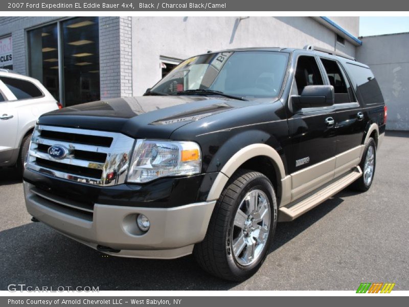 Black / Charcoal Black/Camel 2007 Ford Expedition EL Eddie Bauer 4x4