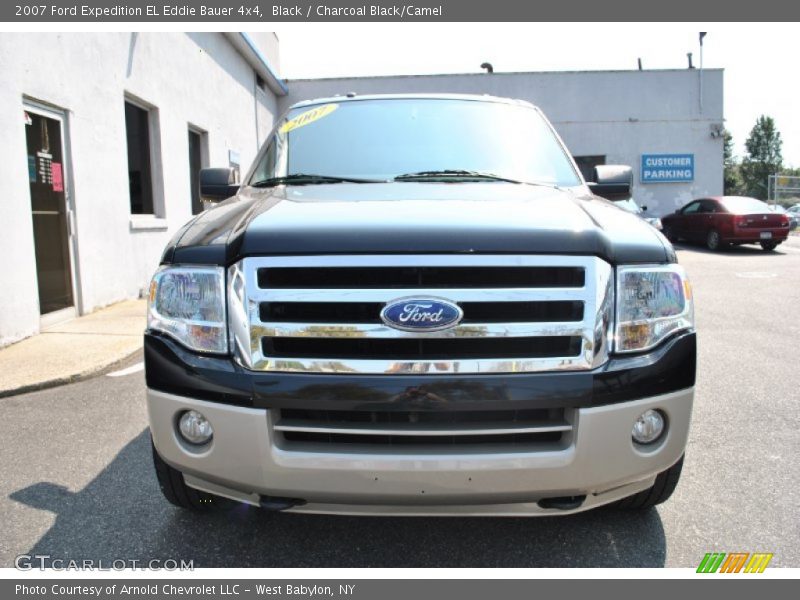 Black / Charcoal Black/Camel 2007 Ford Expedition EL Eddie Bauer 4x4