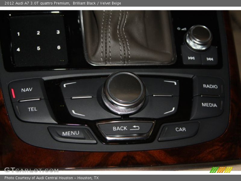 Brilliant Black / Velvet Beige 2012 Audi A7 3.0T quattro Premium