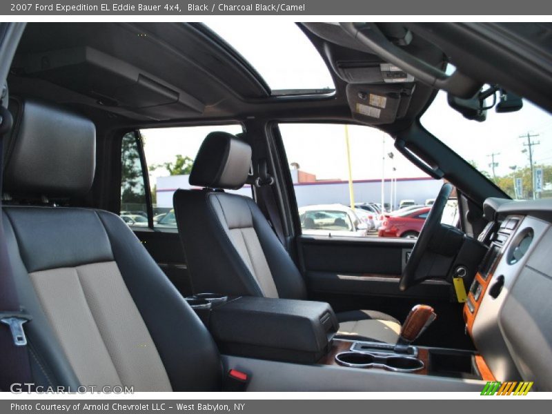 Black / Charcoal Black/Camel 2007 Ford Expedition EL Eddie Bauer 4x4