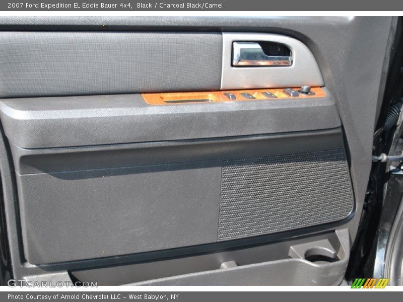 Black / Charcoal Black/Camel 2007 Ford Expedition EL Eddie Bauer 4x4