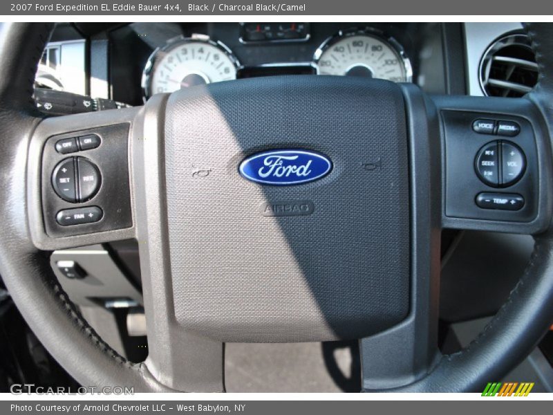Black / Charcoal Black/Camel 2007 Ford Expedition EL Eddie Bauer 4x4