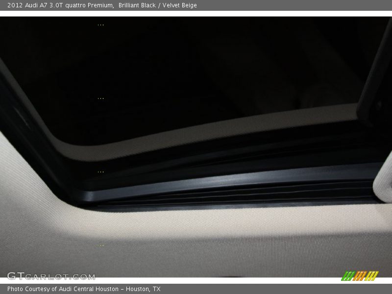 Brilliant Black / Velvet Beige 2012 Audi A7 3.0T quattro Premium