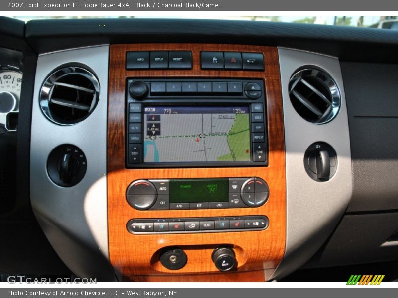 Black / Charcoal Black/Camel 2007 Ford Expedition EL Eddie Bauer 4x4
