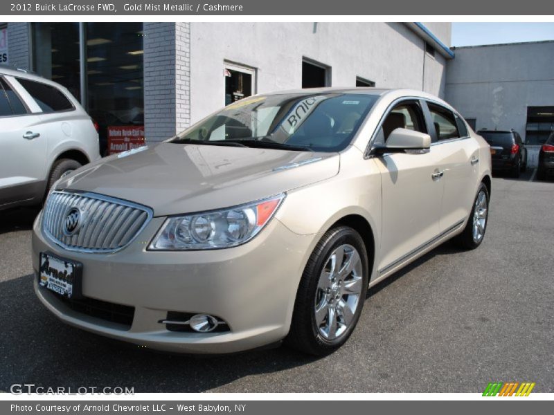 Gold Mist Metallic / Cashmere 2012 Buick LaCrosse FWD