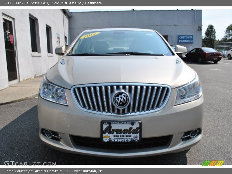 Gold Mist Metallic / Cashmere 2012 Buick LaCrosse FWD