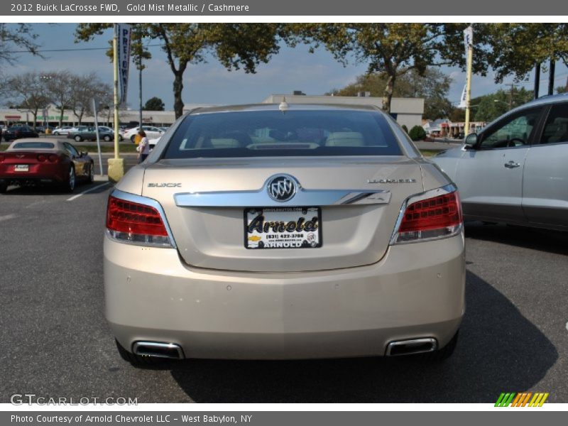 Gold Mist Metallic / Cashmere 2012 Buick LaCrosse FWD