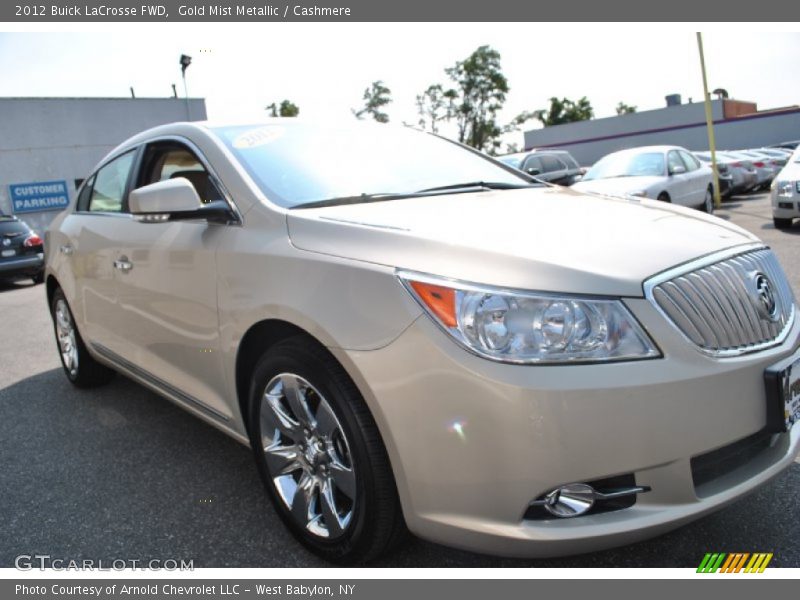 Gold Mist Metallic / Cashmere 2012 Buick LaCrosse FWD