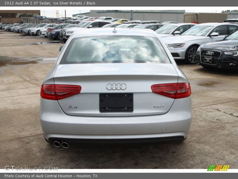 Ice Silver Metallic / Black 2013 Audi A4 2.0T Sedan