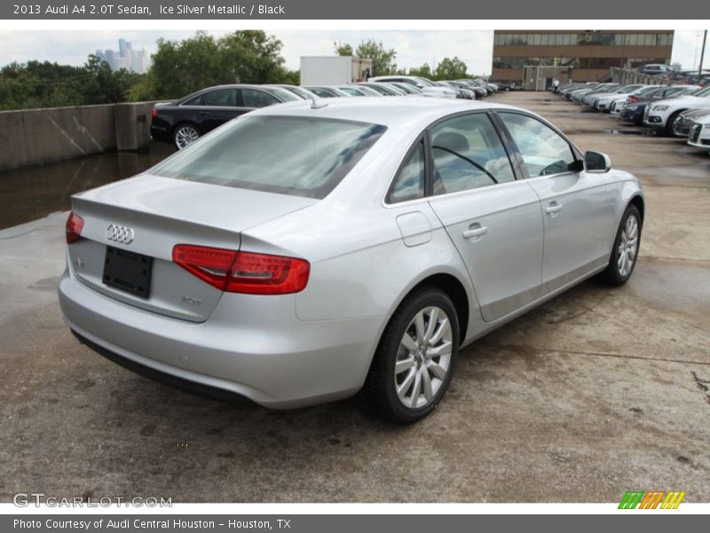 Ice Silver Metallic / Black 2013 Audi A4 2.0T Sedan